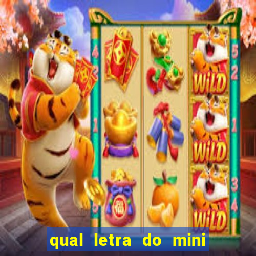 qual letra do mini dolar hoje